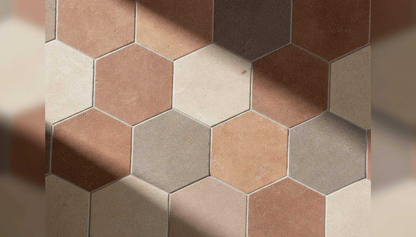 Premium porcelain stoneware tiles showcasing quality craftsmanship and natural earth tones